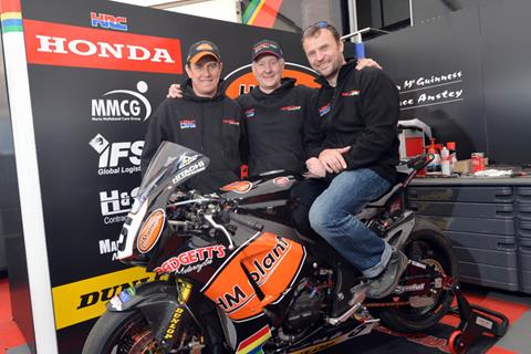 HM Plant and Padgett's Honda merge for 2013 NW200 and TT