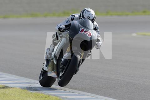 Exclusive Pics: Randy de Puniet tests Suzuki MotoGP bike