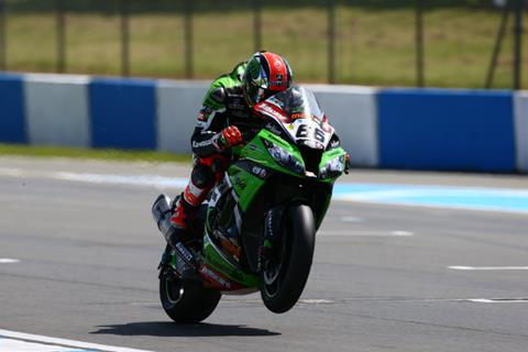 WSB Donington, Race One: Sykes takes home win