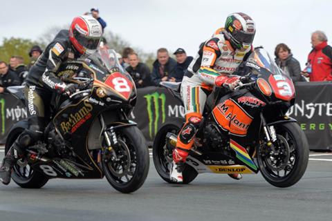 Isle of Man TT: McGuinness and Anstey set the pace as Brookes continues to impress