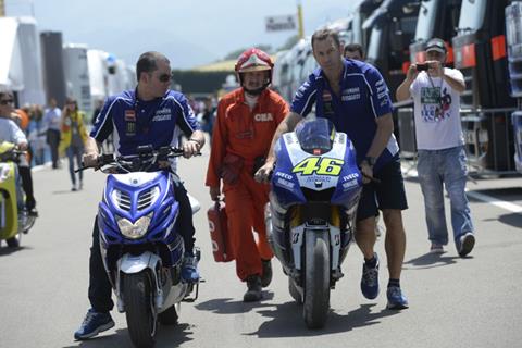 Valentino Rossi reflects on disastrous first lap exit