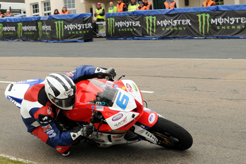 TT: Michael Dunlop takes two from two with Supersport win