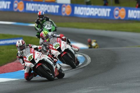 Knockhill BSB: Byrne takes pole at windy Knockhill