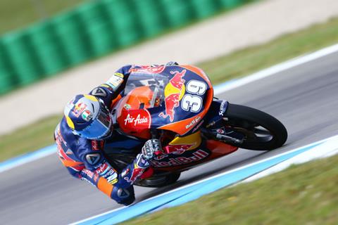 Assen MotoGP: Salom takes Moto3 win