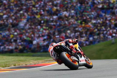 German MotoGP: Marquez scorches to win