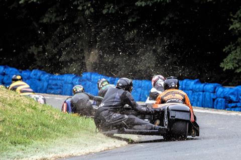 Sidecars at Oliver's Mount