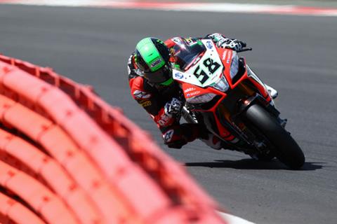 Silverstone WSB: Laverty to start from pole