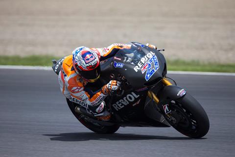 Casey Stoner tests 2014 factory Honda but no wild card plans