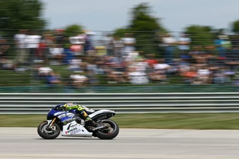 Valentino Rossi seeks improved corner entry