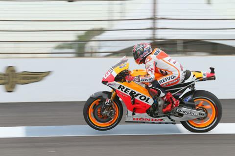 Indianapolis MotoGP: Marquez shatters lap record en route to pole