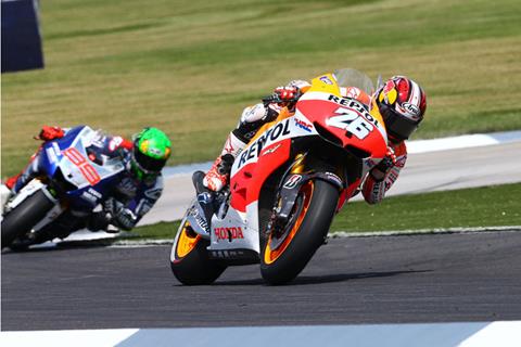 Dani Pedrosa delighted with battling second