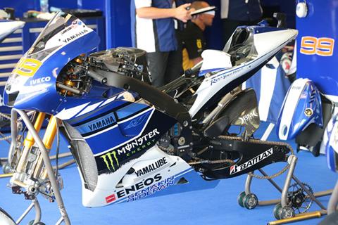 New chassis joins Rossi and Lorenzo’s Yamaha wish list