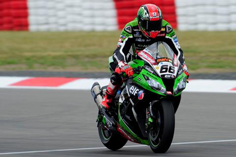 German WSB: Sykes wins race one on count back after Rea, Camier off