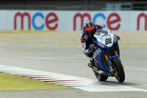 Assen BSB: Lowes fastest on opening day despite tumble