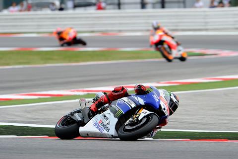 Marc Marquez not concerned by fast starting Jorge Lorenzo