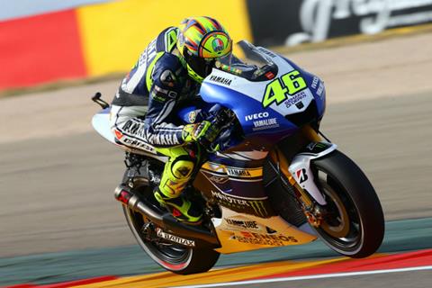 Valentino Rossi finally happy with fourth