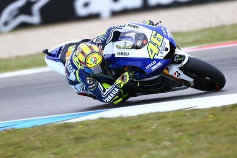 Valentino Rossi buoyed by season best qualifying