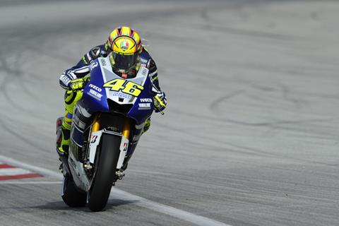 Podium eludes Valentino Rossi in Sepang