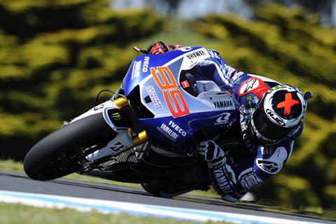 New surface propels Lorenzo to record pace in Australia