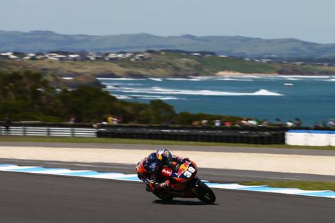 Phillip Island MotoGP: Salom takes Moto3 pole