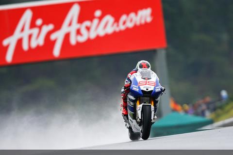 Motegi MotoGP: Lorenzo takes pole position in the rain