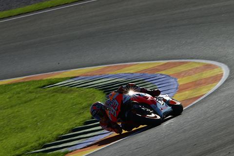 Valencia MotoGP: Marquez tops opening day