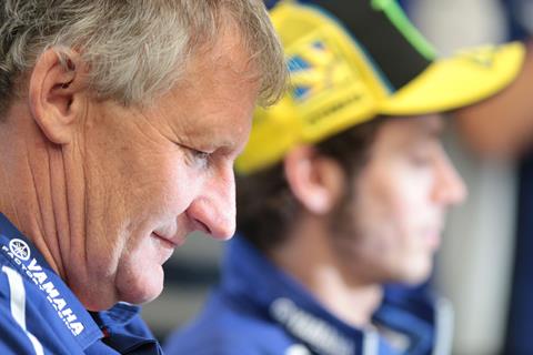 Jerry Burgess stunned to be dropped by Valentino Rossi