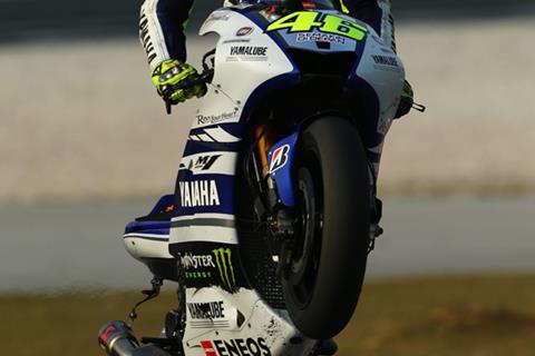 Rossi positive after second day at Sepang