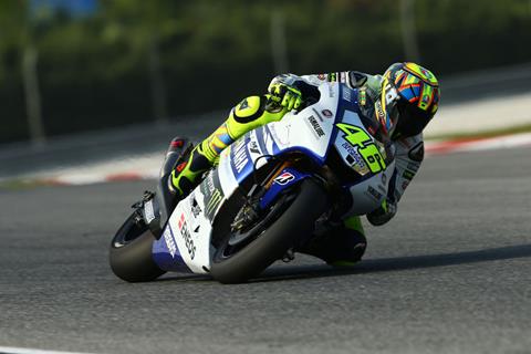 Rossi optimistic after first test