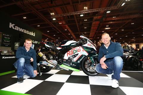 Rapid Solicitors Kawasaki unveil new bikes at MCN London Show