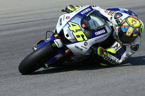 Rossi on top as testing concludes