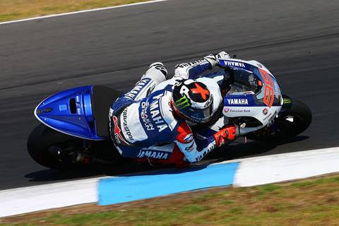 Jorge Lorenzo quickest at end of Phillip Island tyre test