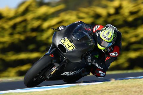 Crutchlow baffled by front tyre issue in Oz race simulation