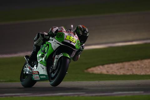 Rear grip concern for Alvaro Bautista in Qatar