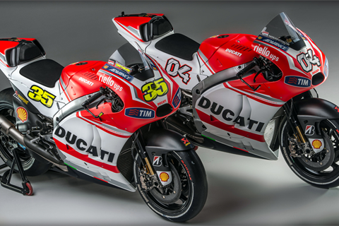 Ducati unveil 2014 Desmosedici