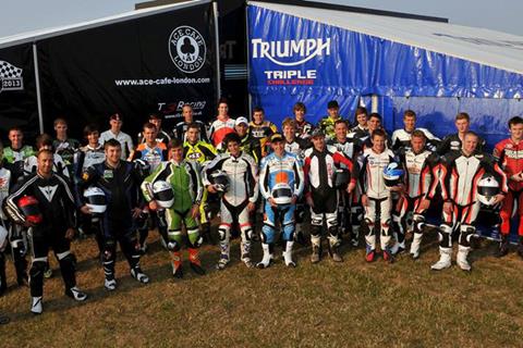 Triumph Tristar R&G Triple Challenge ready to rock for 2014