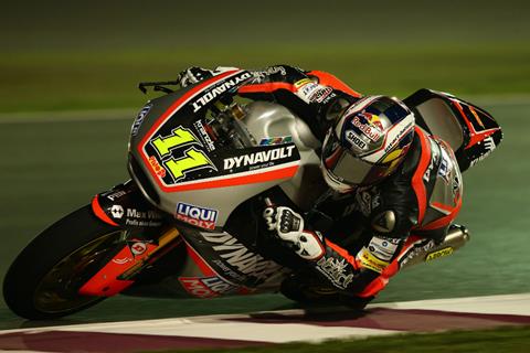 Qatar Moto2: Cortese fastest as times go slower