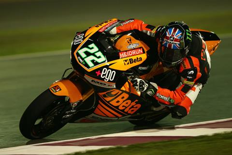 Sam Lowes shines in Moto2 qualifying