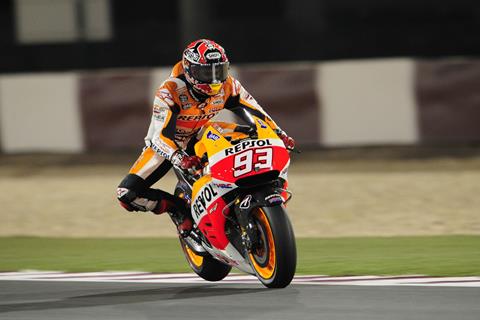 Qatar MotoGP: Marquez clinches pole position