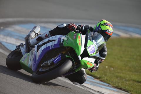 Walker impressed with GBmoto bike at Donington