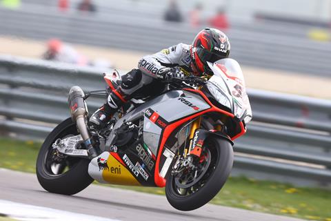 WSB Assen: Guintoli benefitted by red flags to take race one from Sykes