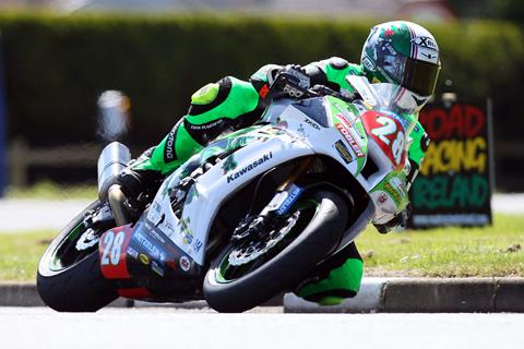 NW200 Superstock: Saiger a surprise pole in red flagged session