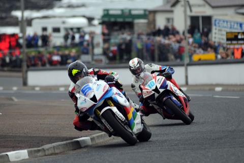 NW200 Supersport: Anstey takes the win as Seeley and Johnston throw it away