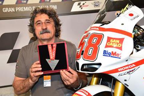 Marco Simoncelli honoured as MotoGP legend