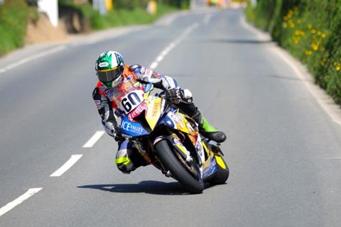 Former BSB racer Hickman makes flying TT debut