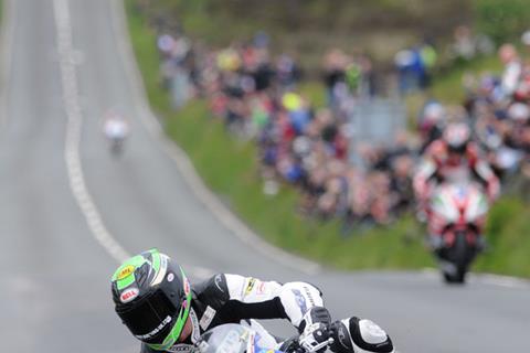 TT 2014: Johnson holds off Anstey and Dunlop for damp victory