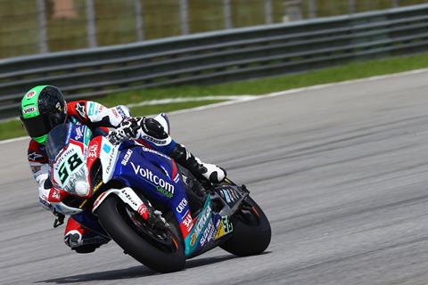 Laverty battered and bruised after Suzuki MotoGP test