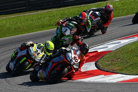 Sepang Race One: Melandri takes Aprilia-lead podium 