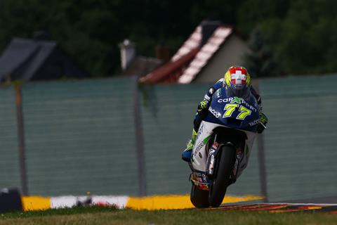 Sachsenring Moto2: Aegerter steals pole