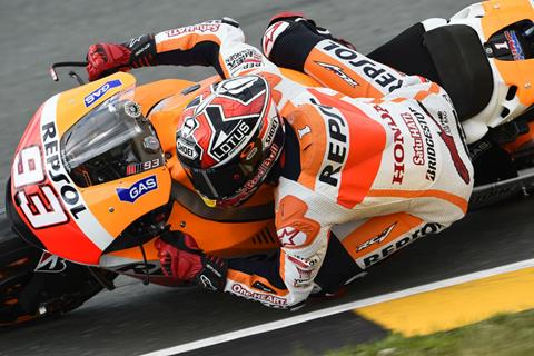 Sachsenring MotoGP: Marquez wins after bizarre start